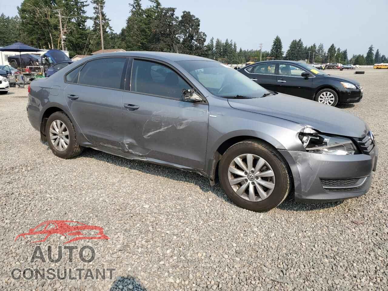 VOLKSWAGEN PASSAT 2015 - 1VWAT7A38FC009367