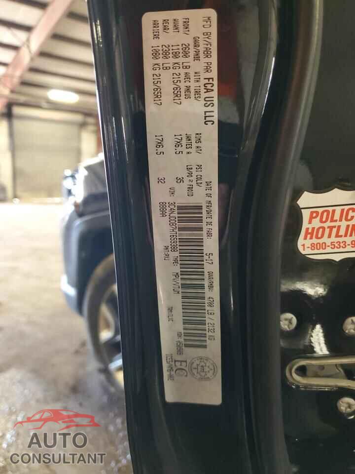 JEEP COMPASS 2017 - 3C4NJDDB7HT659388
