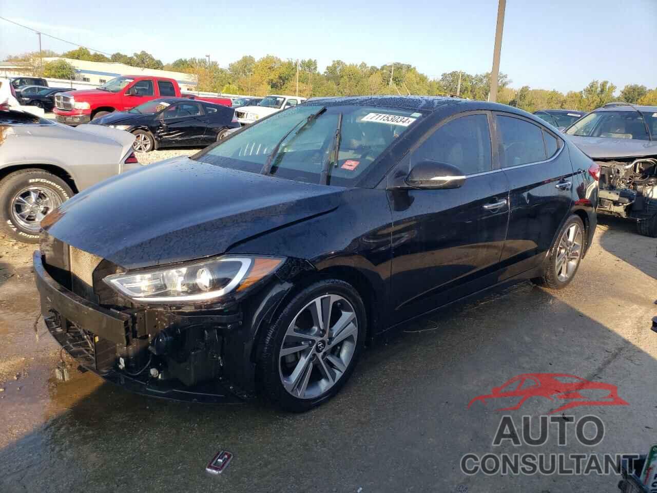 HYUNDAI ELANTRA 2017 - KMHD84LF8HU067706