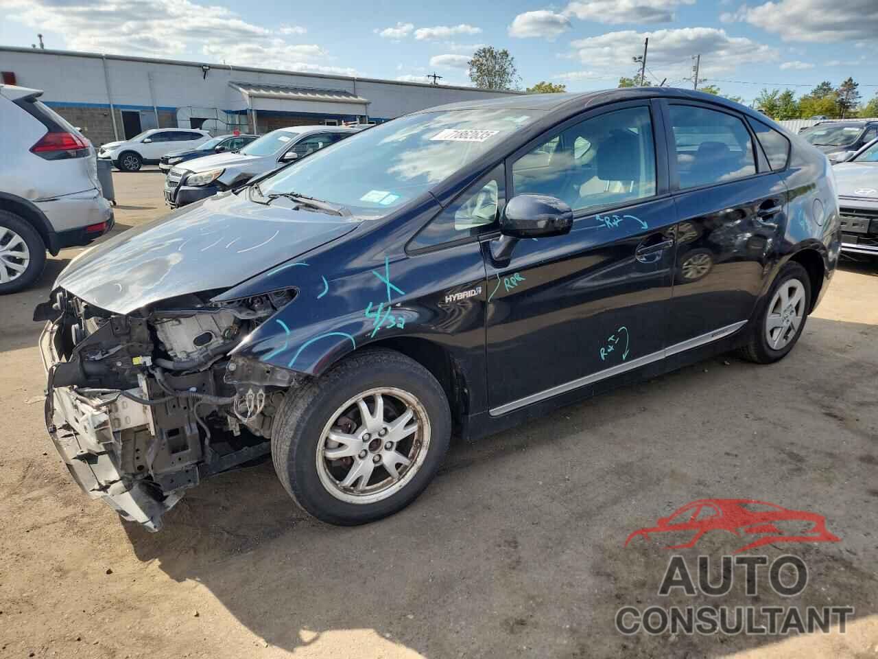 TOYOTA PRIUS 2010 - JTDKN3DU8A0153025