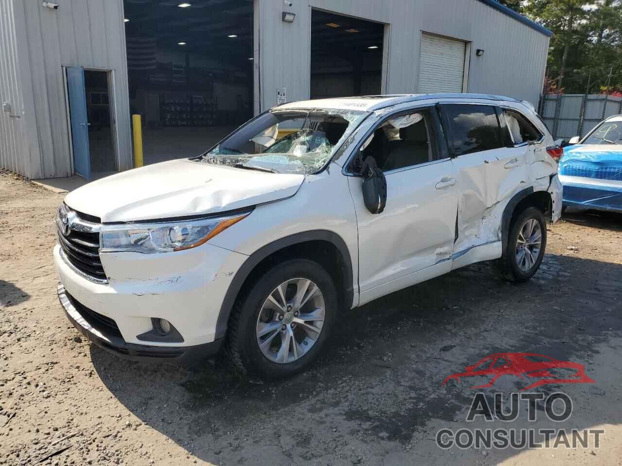 TOYOTA HIGHLANDER 2015 - 5TDKKRFH2FS092464