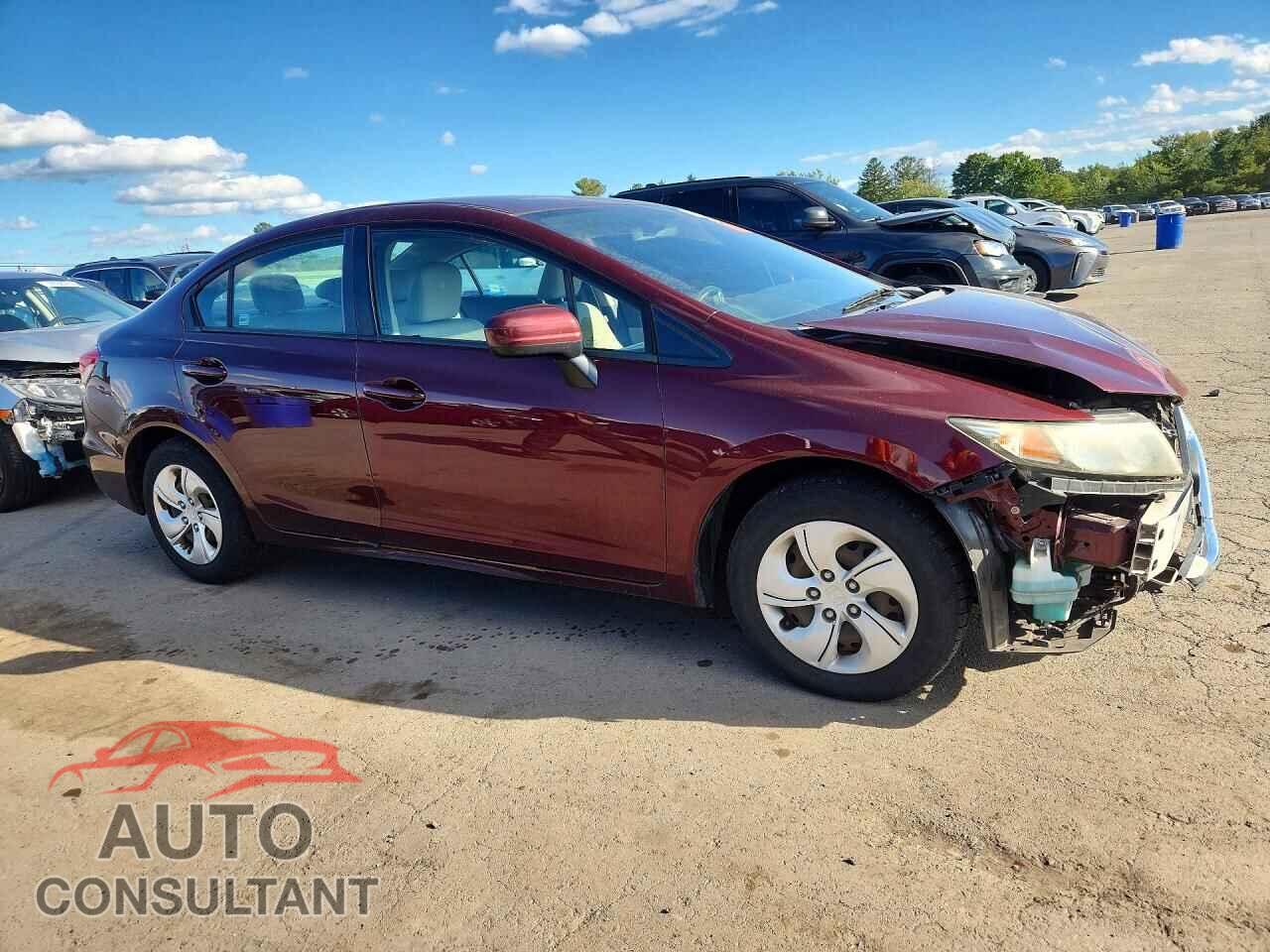 HONDA CIVIC 2014 - 19XFB2F52EE221116