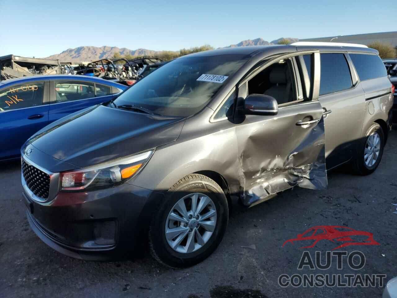 KIA SEDONA 2017 - KNDMB5C17H6337139