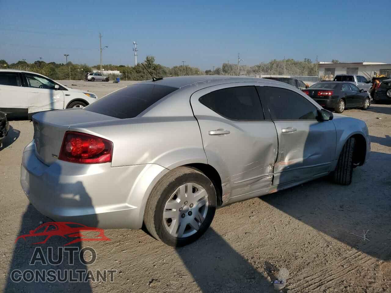 DODGE AVENGER 2012 - 1C3CDZAG2CN309465