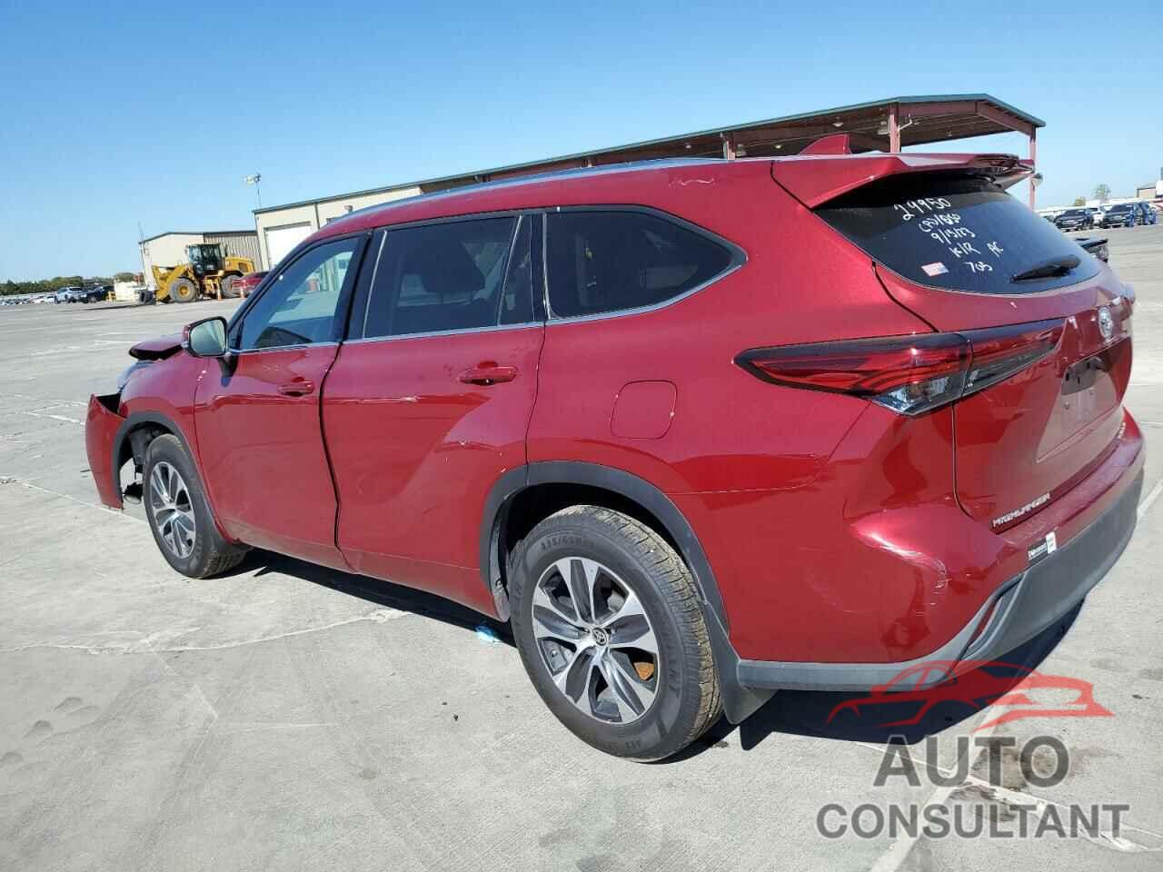 TOYOTA HIGHLANDER 2021 - 5TDGZRBH5MS067515