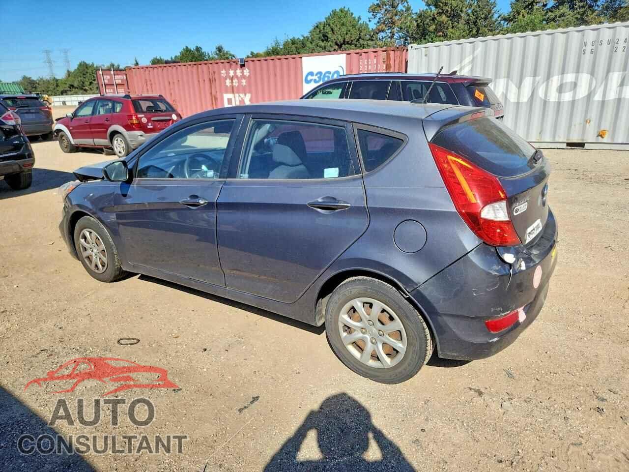 HYUNDAI ACCENT 2012 - KMHCT5AE2CU028791