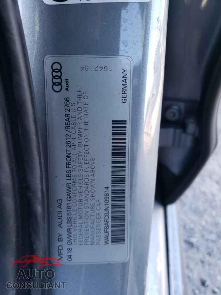 AUDI A6 2018 - WAUF8AFC0JN109814