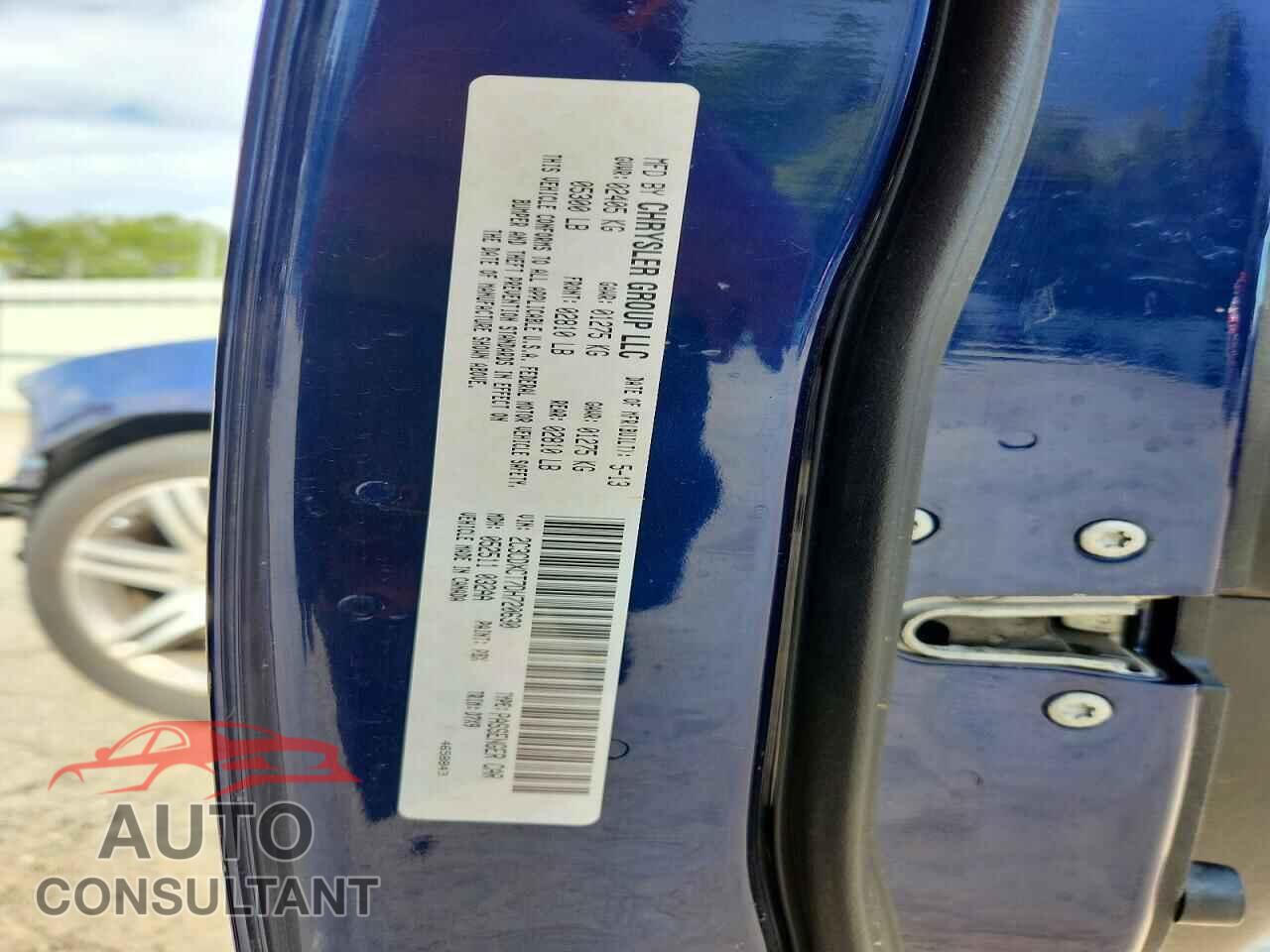 DODGE CHARGER 2013 - 2C3CDXCT7DH720630