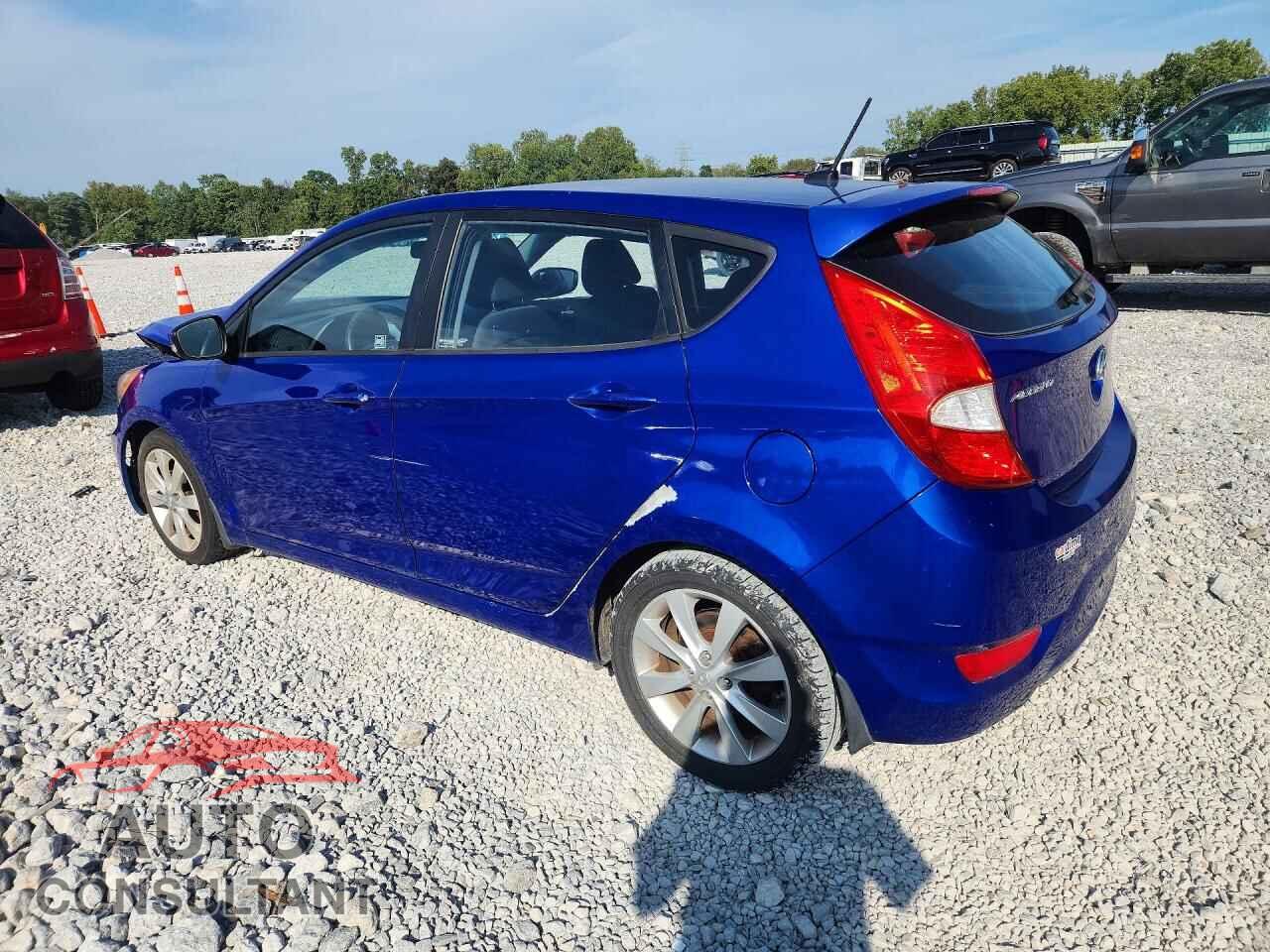 HYUNDAI ACCENT 2013 - KMHCU5AE1DU061974