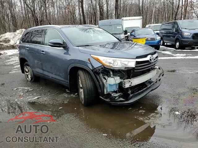 TOYOTA HIGHLANDER 2015 - 5TDJKRFH8FS212411