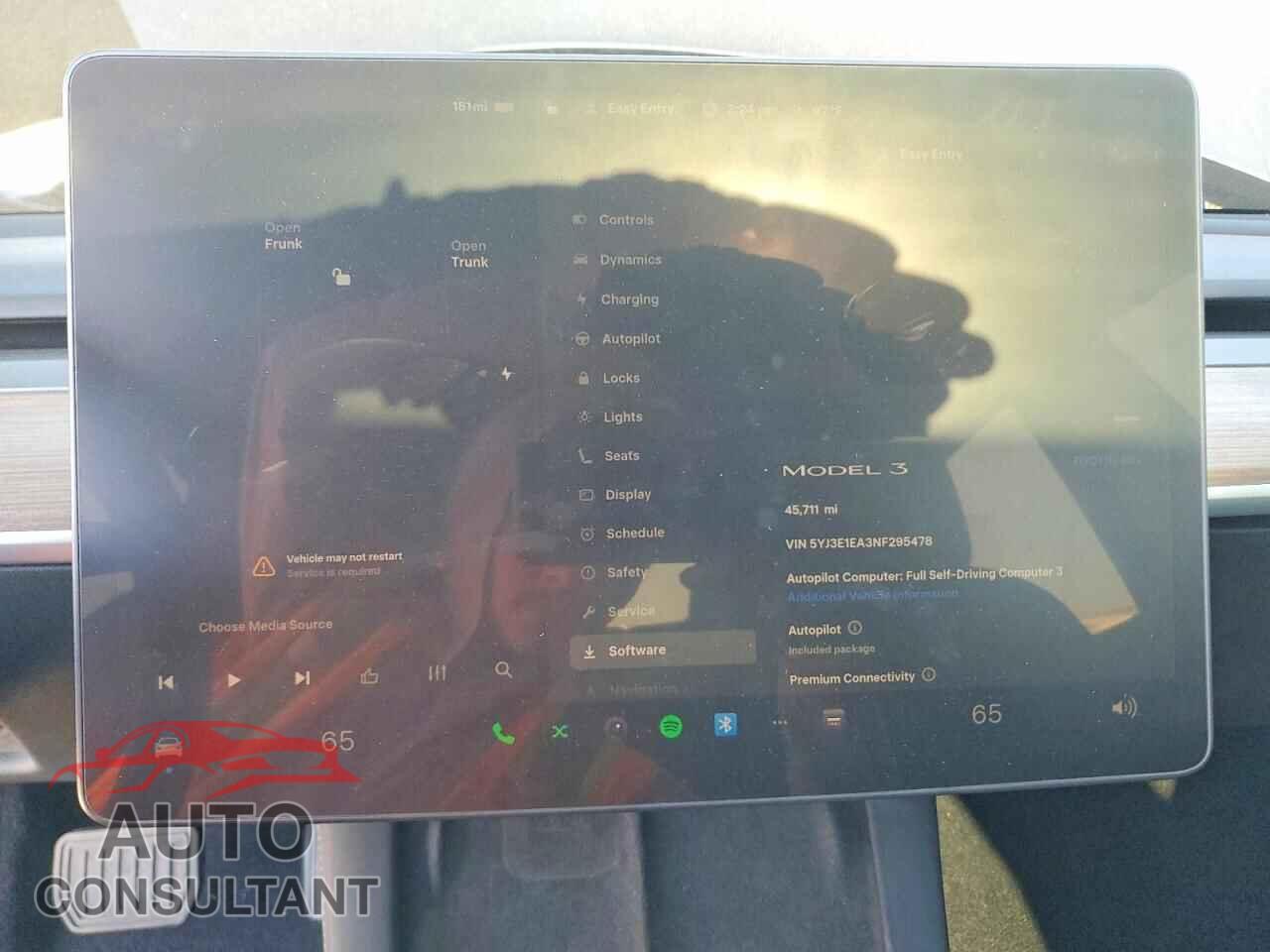TESLA MODEL 3 2022 - 5YJ3E1EA3NF295478