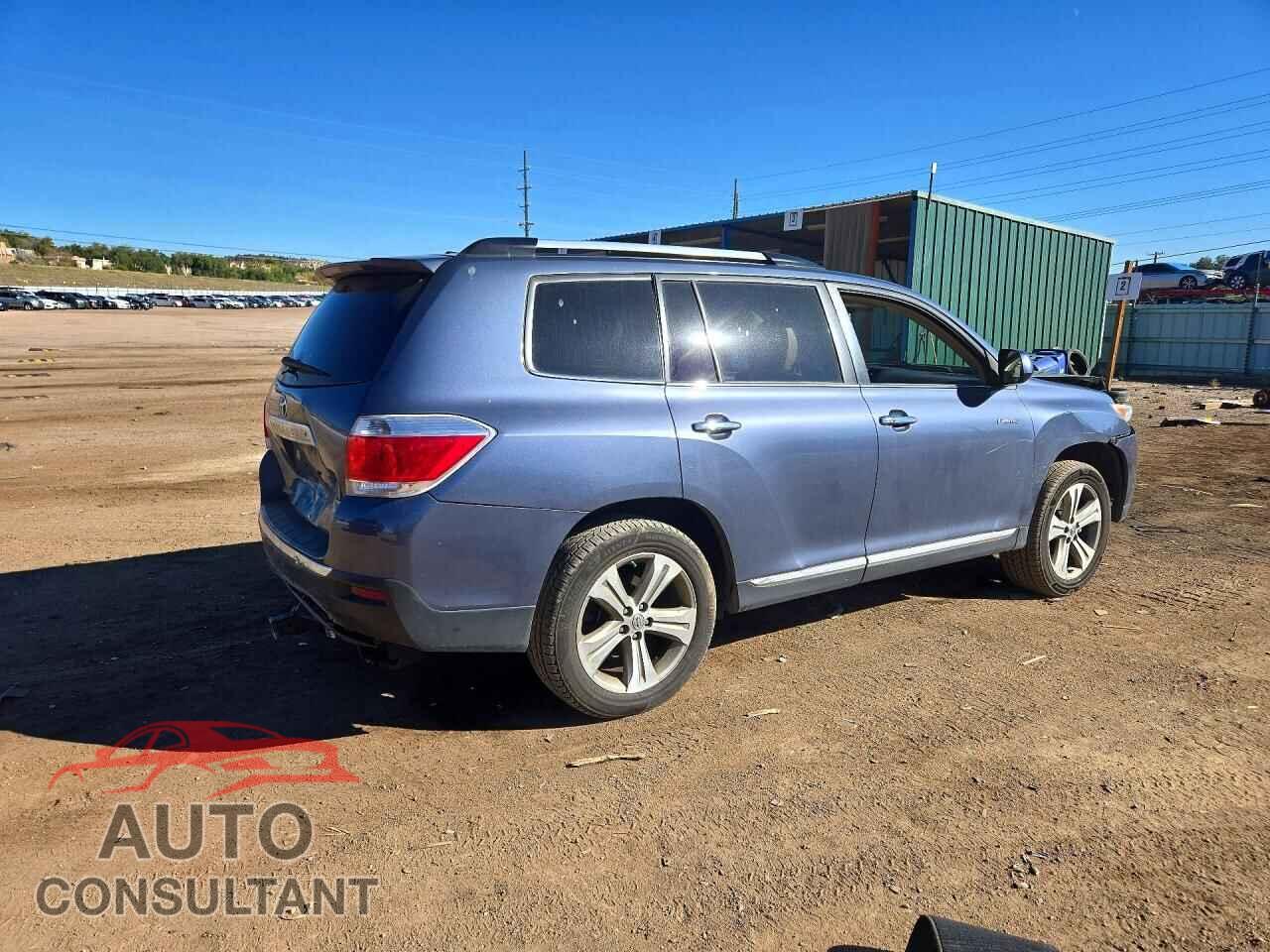 TOYOTA HIGHLANDER 2012 - 5TDDK3EH1CS161227