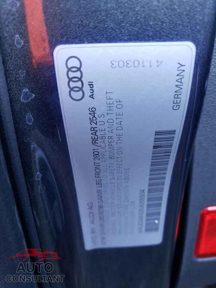 AUDI S4/RS4 2019 - WAUC4AF42KA005504