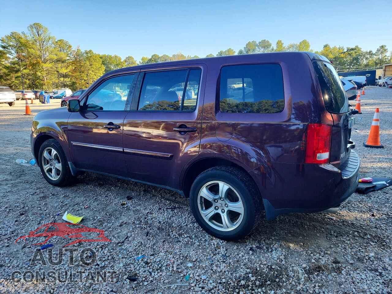 HONDA PILOT 2013 - 5FNYF4H60DB049658