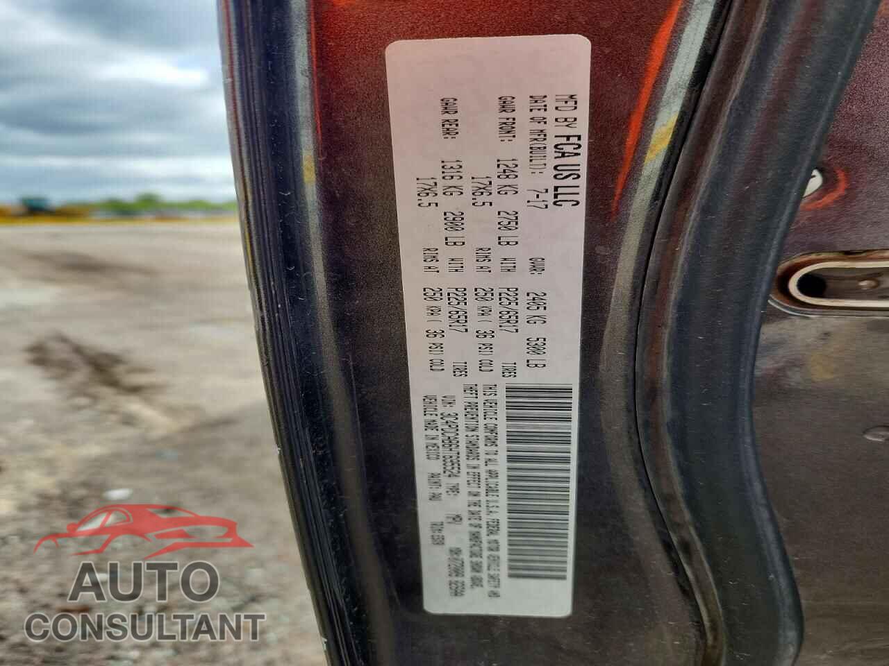 DODGE JOURNEY 2017 - 3C4PDCAB6HT695524