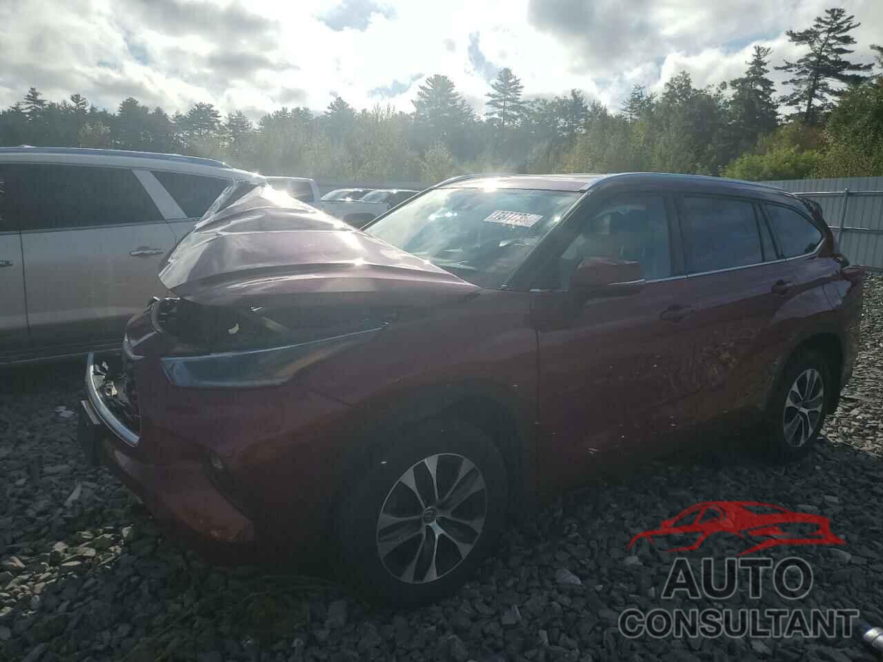 TOYOTA HIGHLANDER 2021 - 5TDGZRBH5MS541818