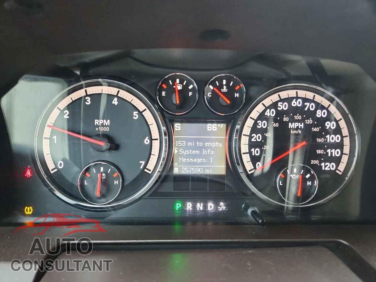 DODGE RAM 1500 2009 - 1D3HB13P29S719609