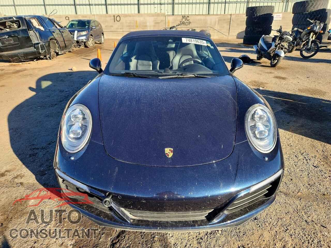 PORSCHE 911 2017 - WP0CB2A92HS155231