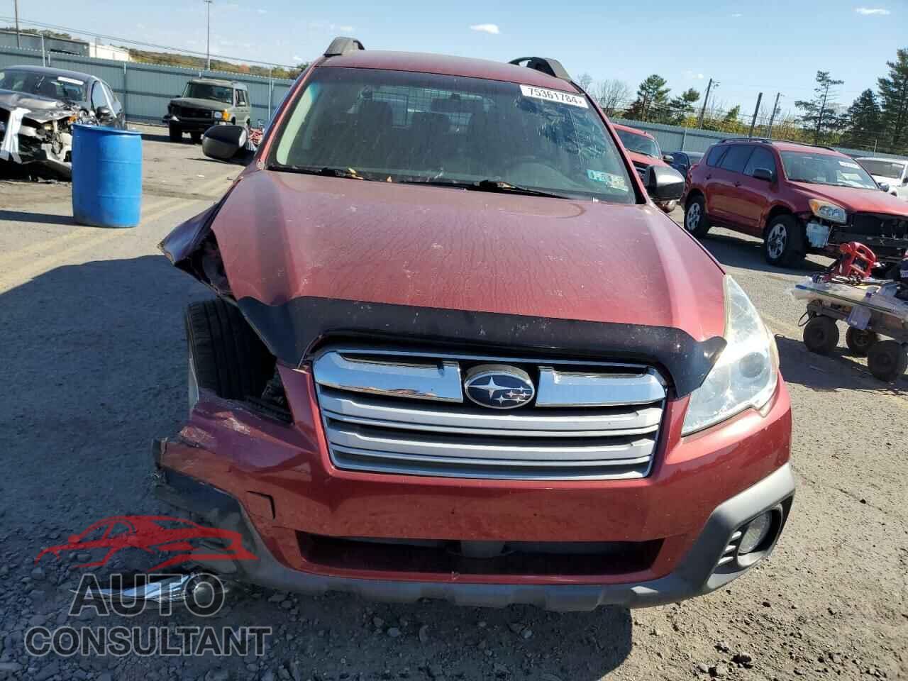 SUBARU OUTBACK 2014 - 4S4BRCAC3E3247782