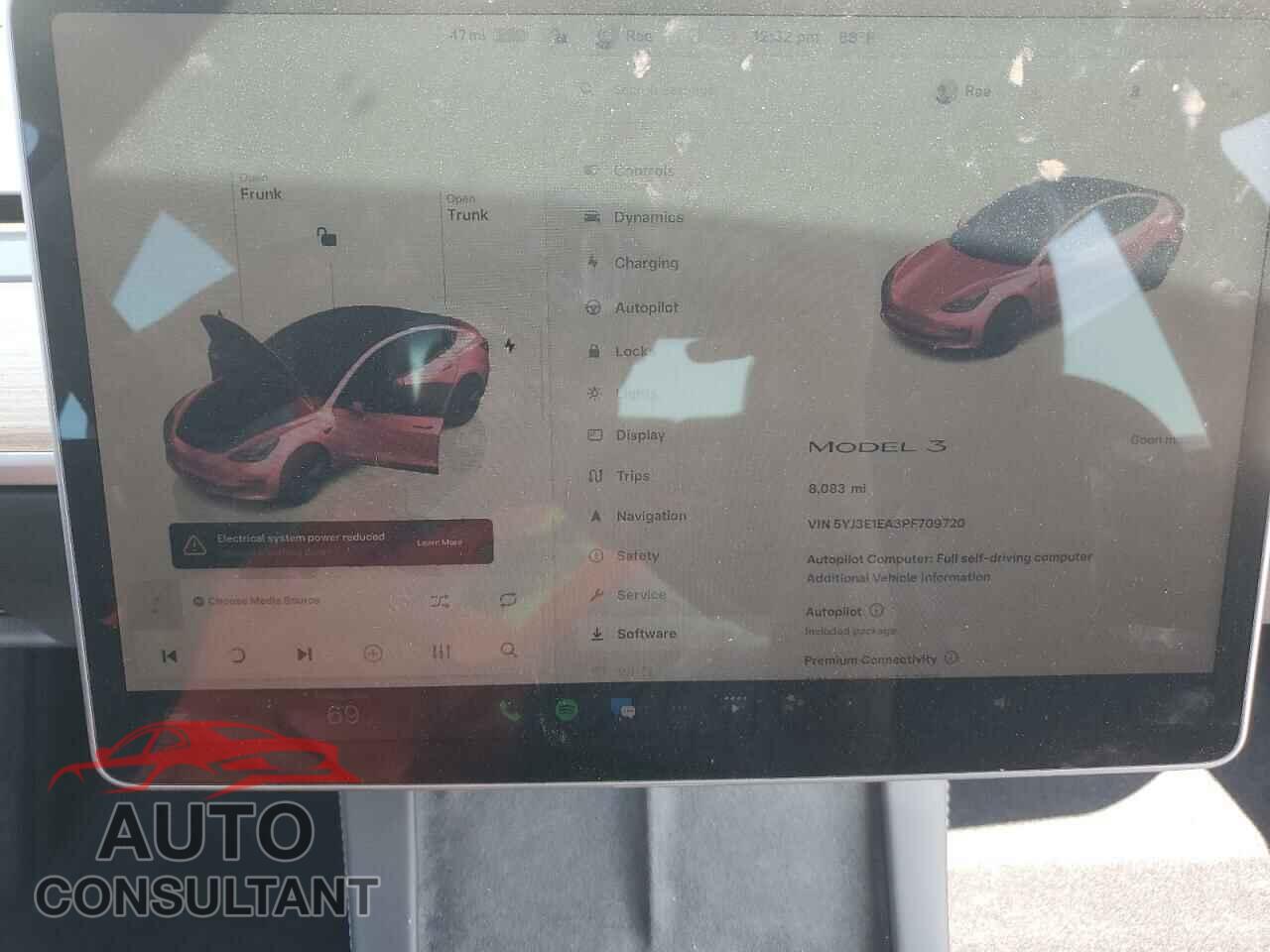 TESLA MODEL 3 2023 - 5YJ3E1EA3PF709720