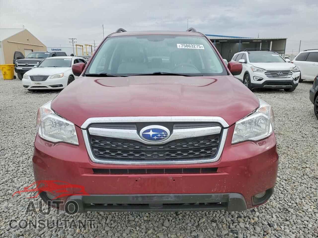 SUBARU FORESTER 2016 - JF2SJARCXGH432696