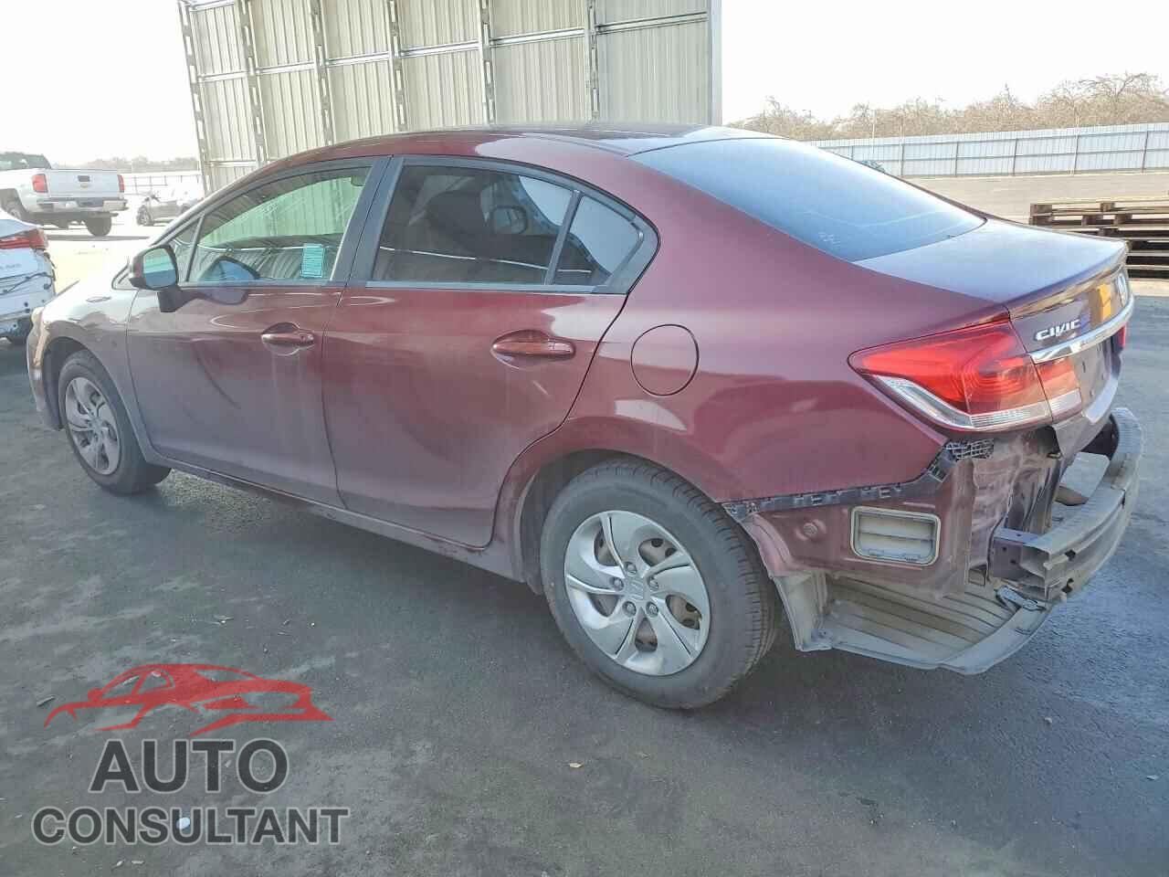 HONDA CIVIC 2013 - 19XFB2F57DE219652