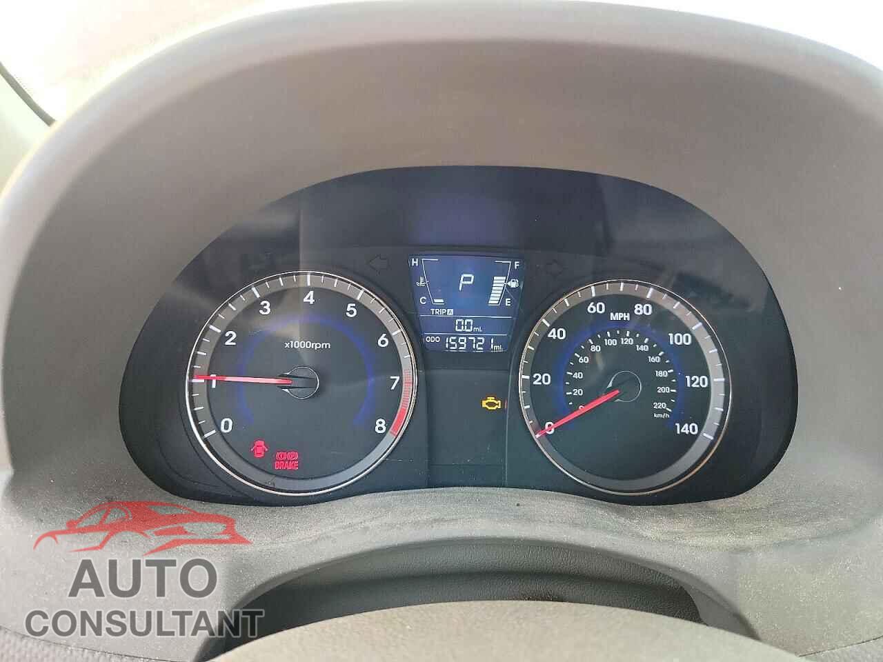 HYUNDAI ACCENT 2013 - KMHCU4AE6DU416681
