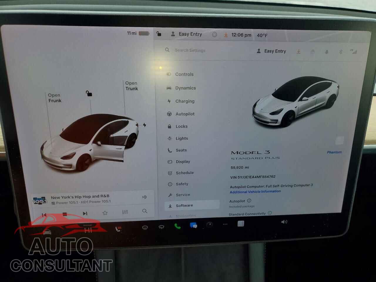 TESLA MODEL 3 2021 - 5YJ3E1EA4MF854762