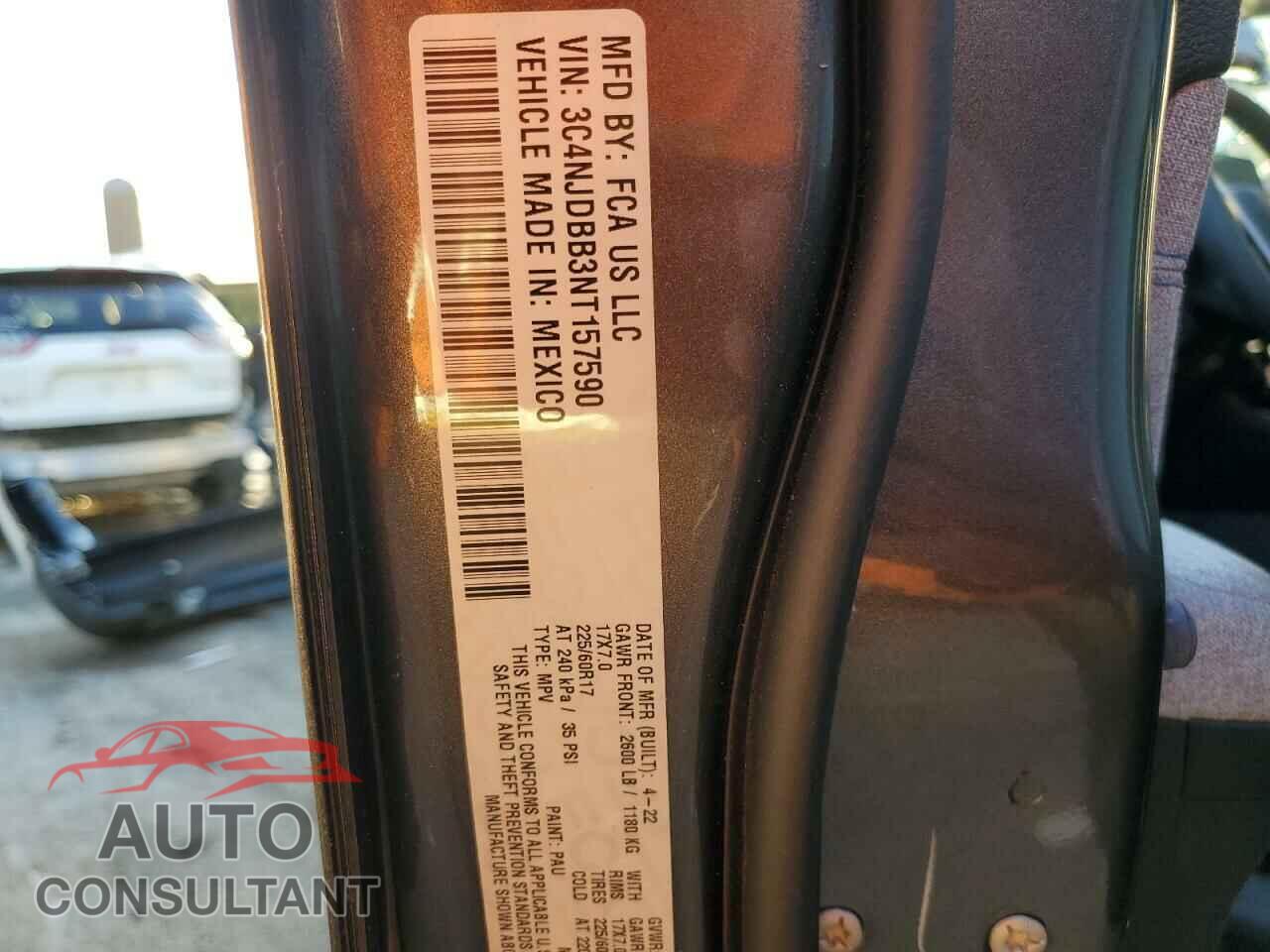 JEEP COMPASS 2022 - 3C4NJDBB3NT157590