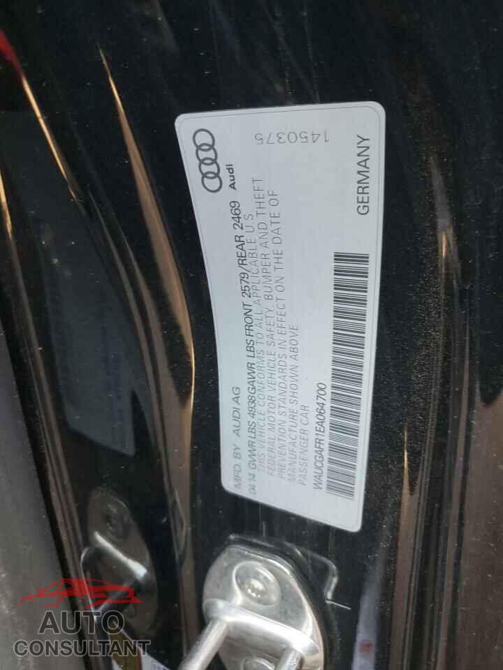 AUDI S5/RS5 2014 - WAUCGAFR1EA064700