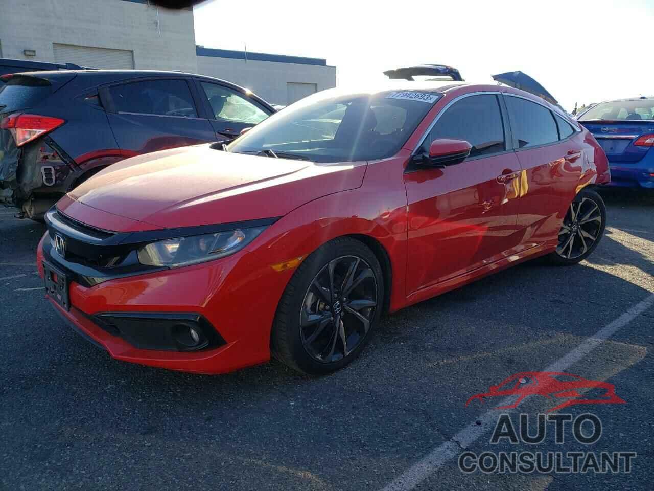 HONDA CIVIC 2019 - 2HGFC2F84KH597633