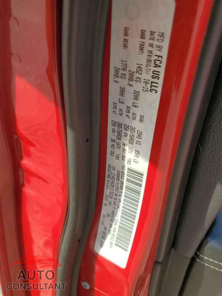 DODGE DURANGO 2015 - 1C4RDHAG0FC176298