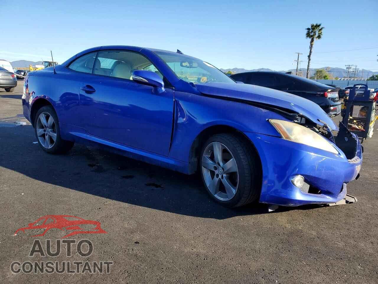 LEXUS IS 2010 - JTHFF2C21A2508662