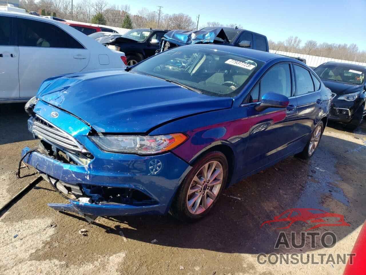 FORD FUSION 2017 - 3FA6P0H74HR228009