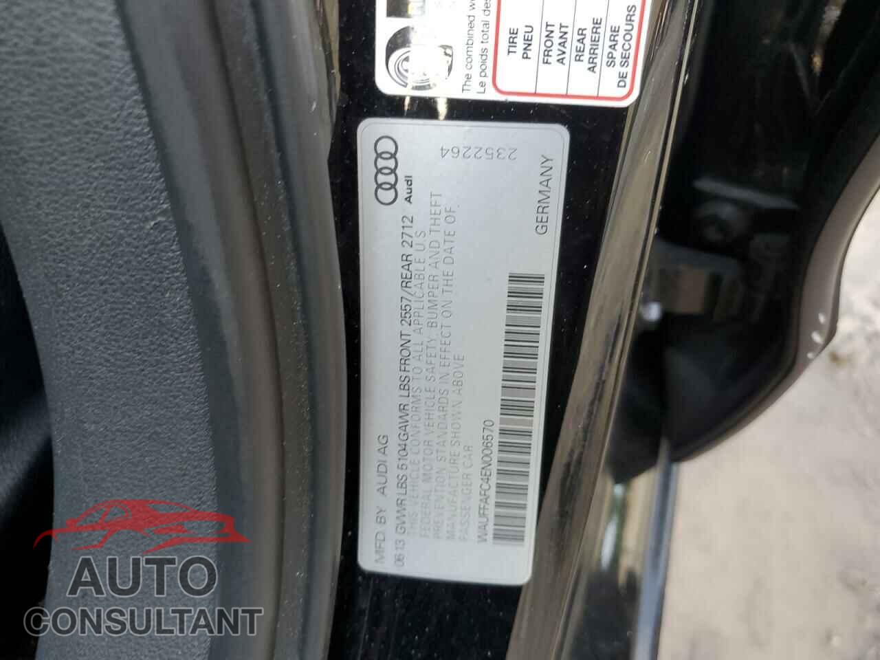 AUDI A6 2014 - WAUFFAFC4EN006570