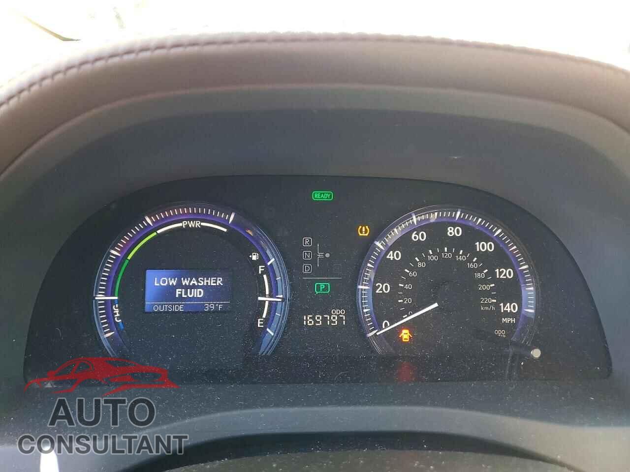 LEXUS HS 2010 - JTHBB1BA7A2016568