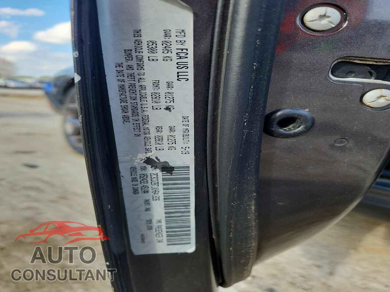 DODGE CHALLENGER 2019 - 2C3CDZBT1KH641836