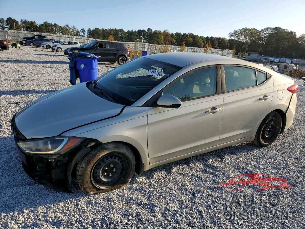 HYUNDAI ELANTRA 2017 - 5NPD74LF1HH201957