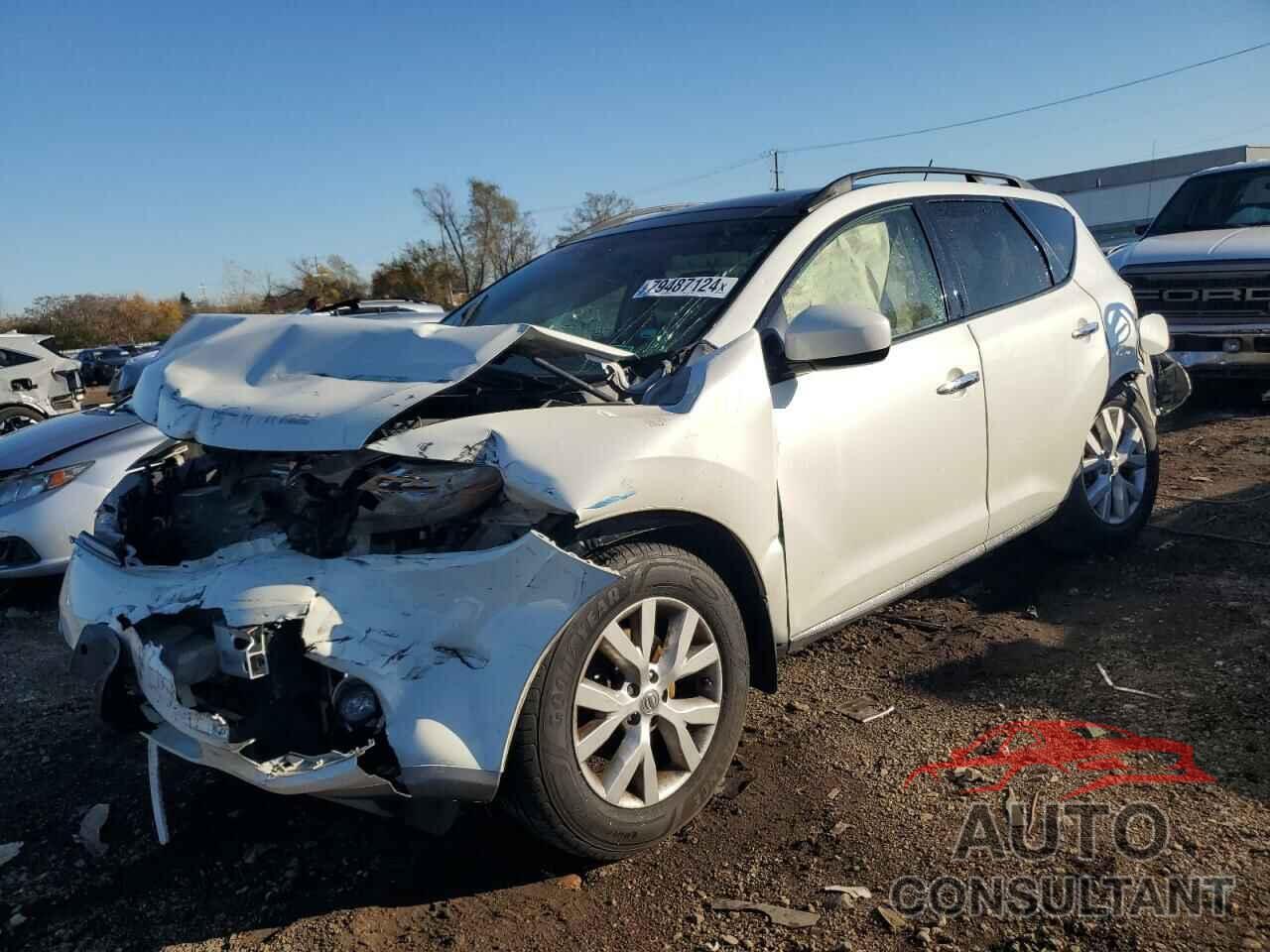 NISSAN MURANO 2013 - JN8AZ1MW8DW313321