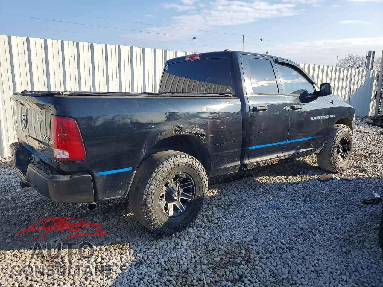DODGE RAM 1500 2012 - 1C6RD7FTXCS222826