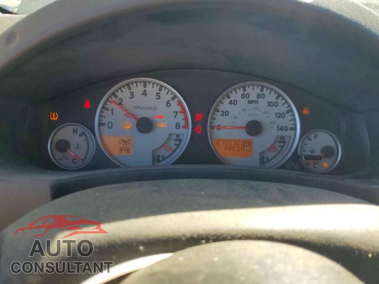 NISSAN FRONTIER 2011 - 1N6AD0EV8BC433948
