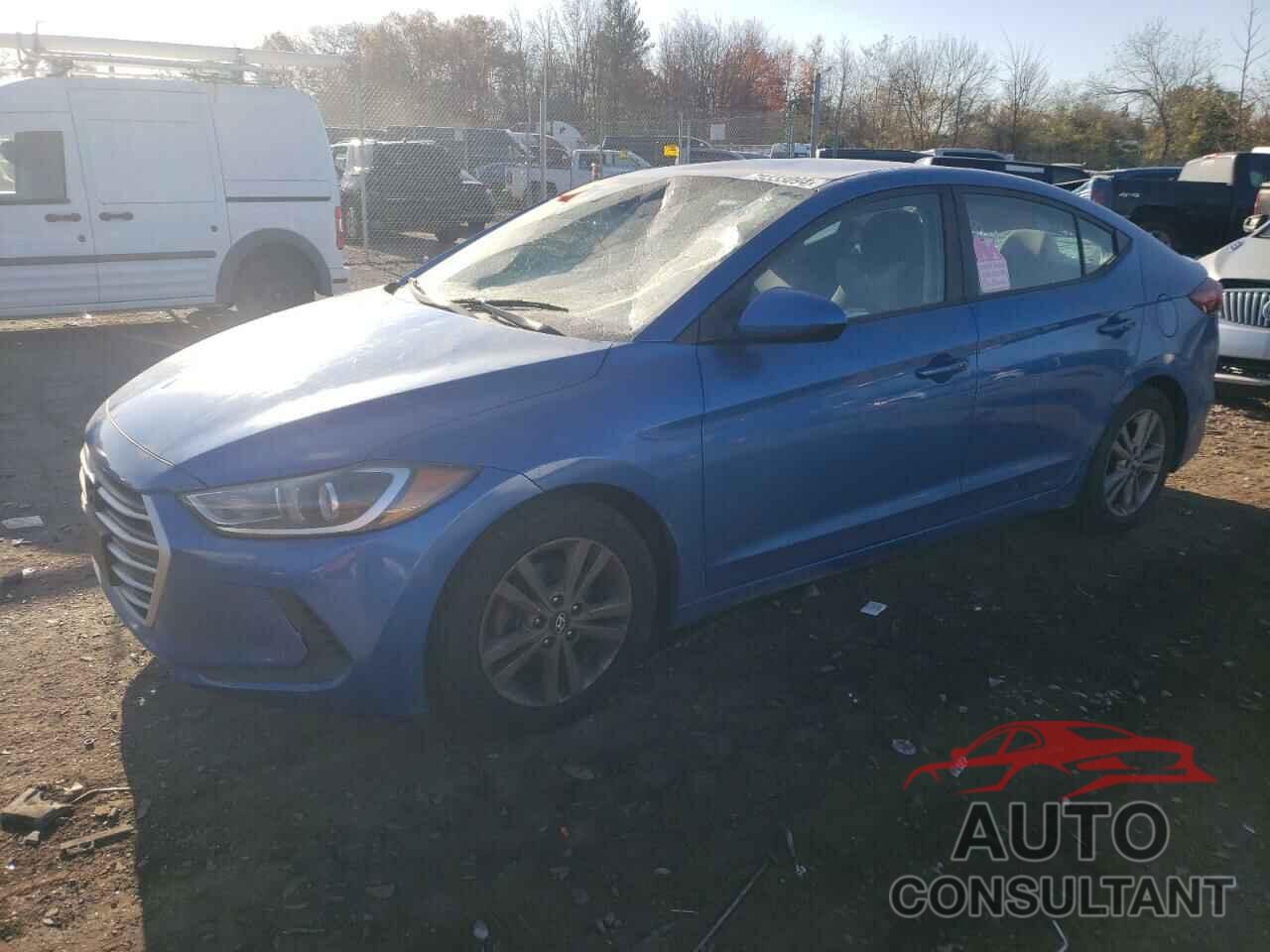 HYUNDAI ELANTRA 2017 - KMHD84LFXHU383253