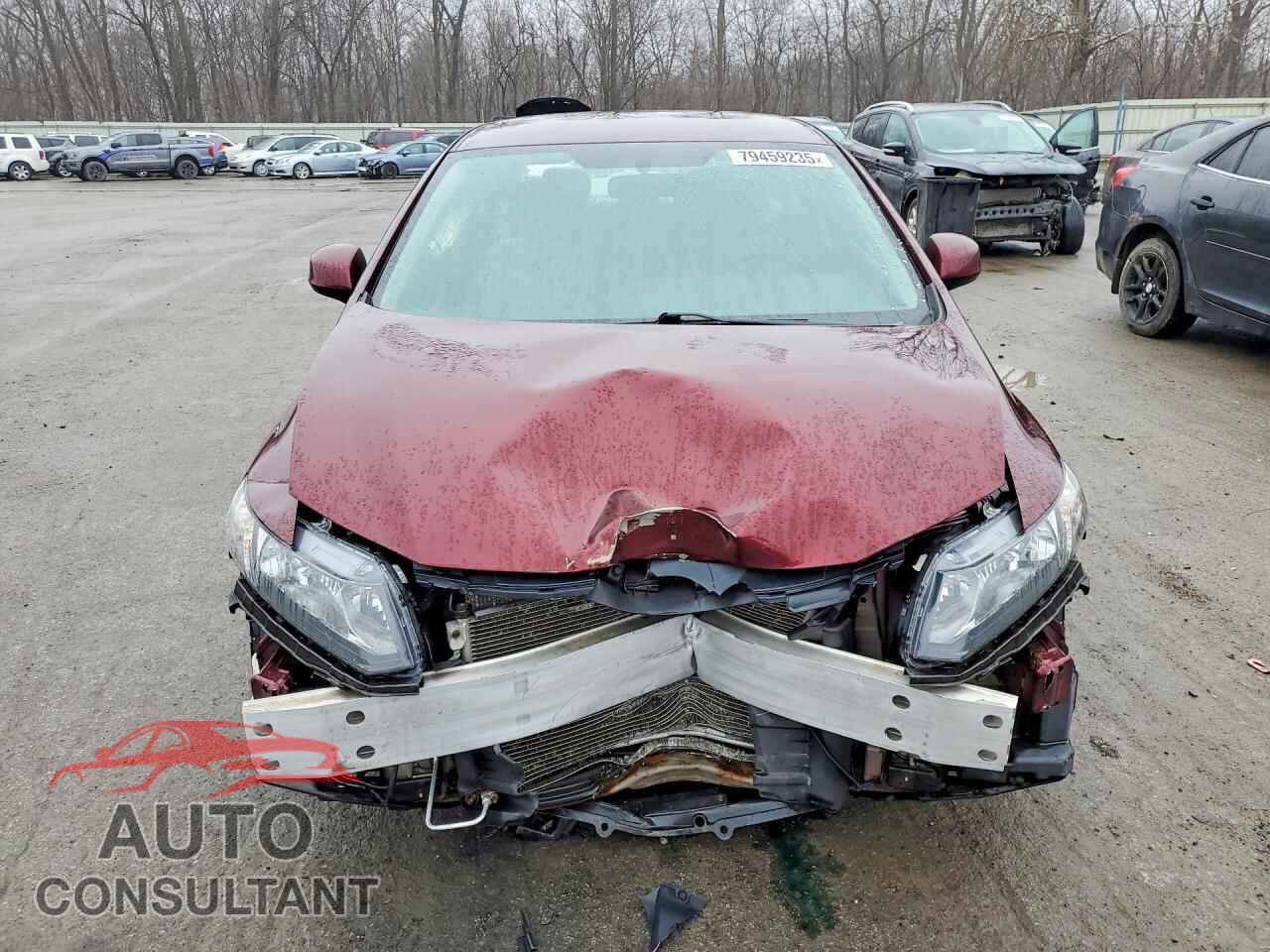 HONDA CIVIC 2013 - 19XFB2F54DE042459