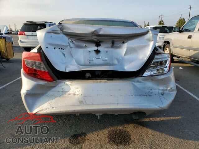HONDA CIVIC 2012 - 19XFB2F50CE343566