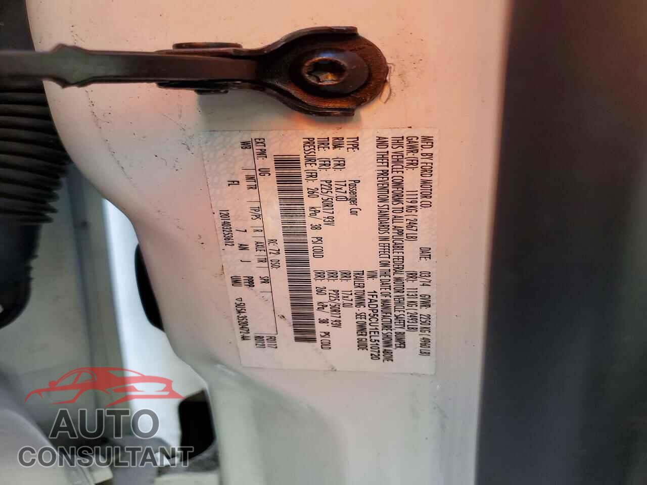 FORD CMAX 2014 - 1FADP5CU1EL510720