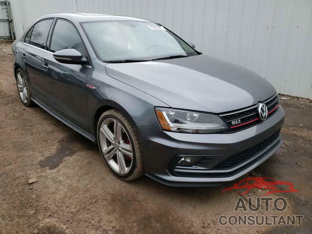 VOLKSWAGEN JETTA 2017 - 3VW4T7AJ8HM397584