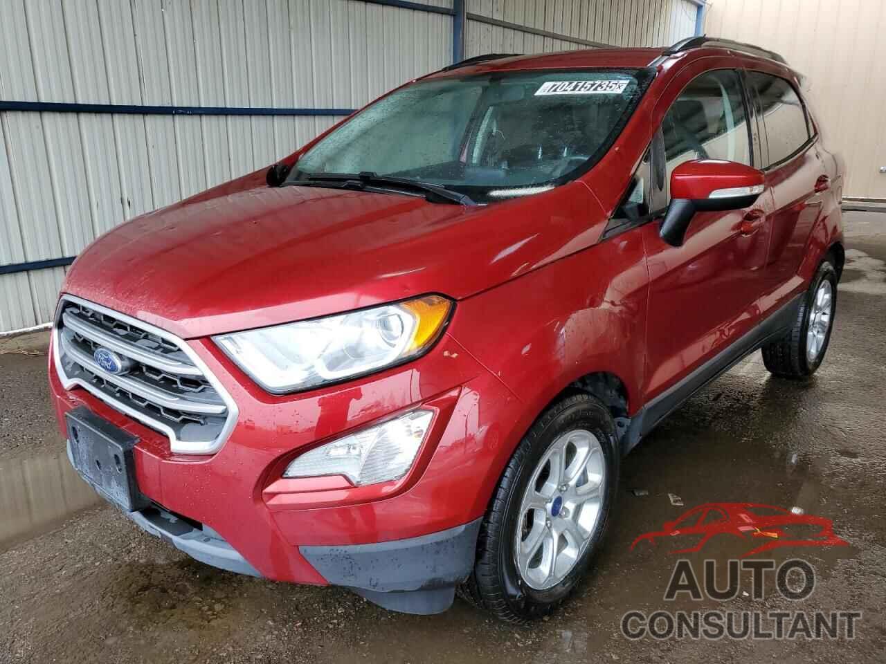 FORD ECOSPORT 2019 - MAJ3S2GE1KC277347