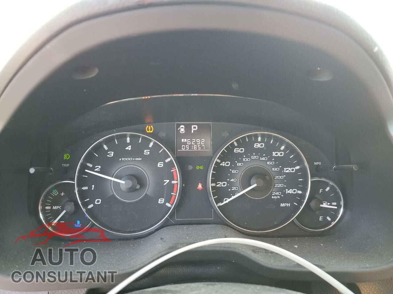 SUBARU OUTBACK 2012 - 4S4BRBCC0C3226537