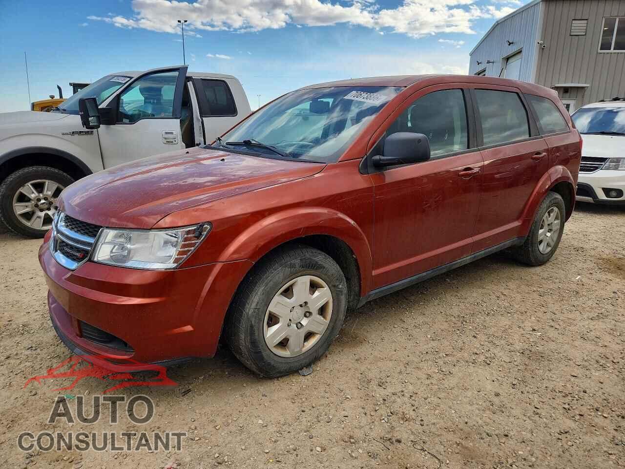 DODGE JOURNEY 2012 - 3C4PDCAB4CT388362