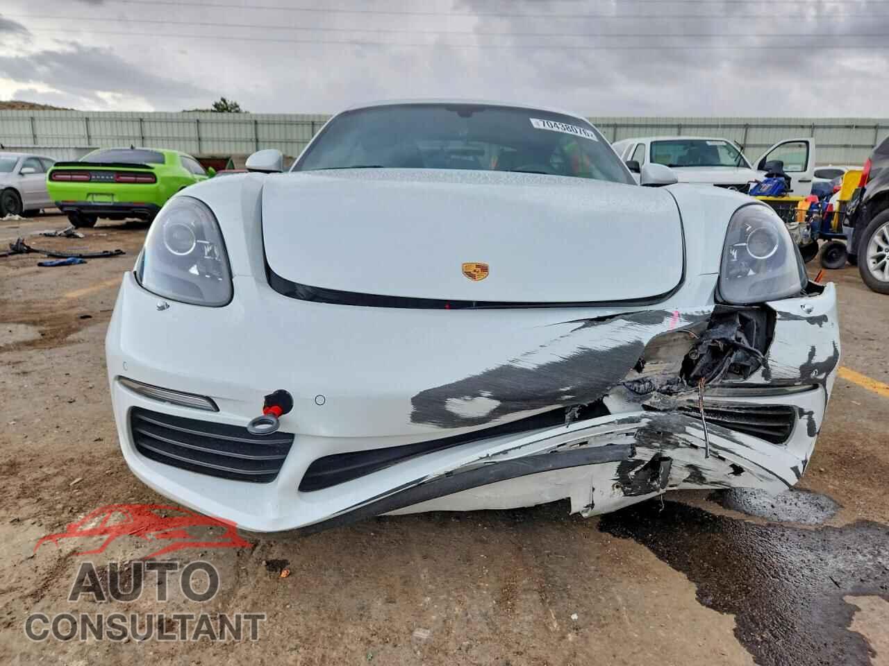 PORSCHE CAYMAN 2017 - WP0AB2A87HS285827